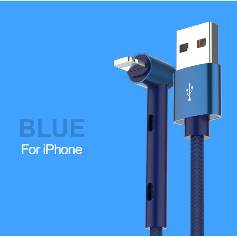 curved phone charging cable